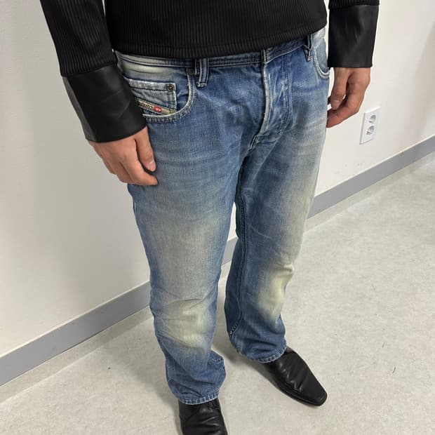 디젤 ZATINY 워싱 부츠컷