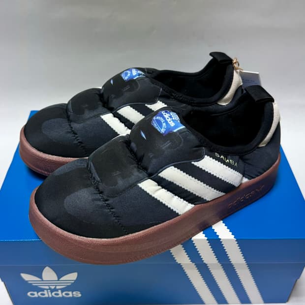 아디다스 퍼피렛 삼바 코어 블랙 225