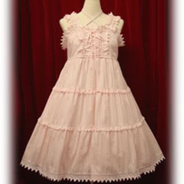 베이비더스타샤인 올드스쿨 핑크 jsk 로리타