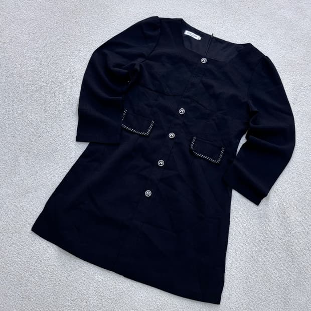 XL 빈티지 여성 미디 원피스 0427E