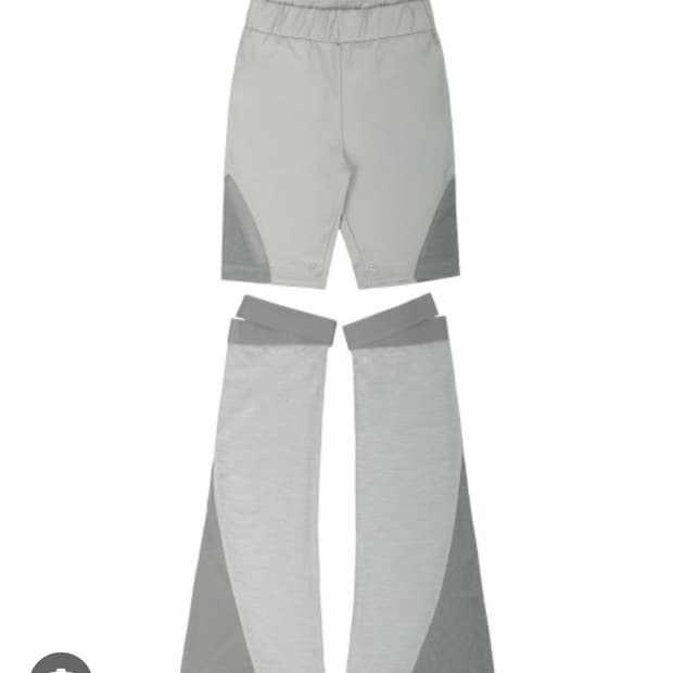 오호스 바이크 쇼츠 팬츠 베이지