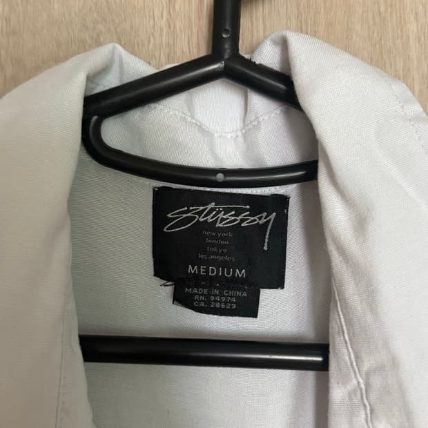 STUSSY 반팔 셔츠 원피스