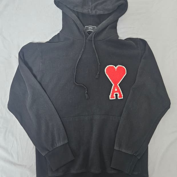 아미 빅로고 후드티 판매해요