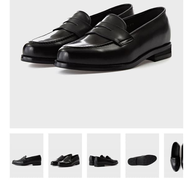 조셉트 LOAFER Daniell black 255