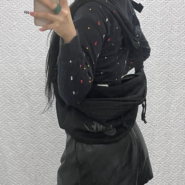 나이키 올드스쿨 스포티 캐주얼 힙색 웨이스트백 C10242