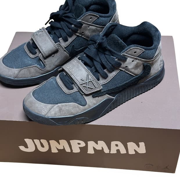 트레비스 스캇 조던 점프맥 잭 다크모카 신발