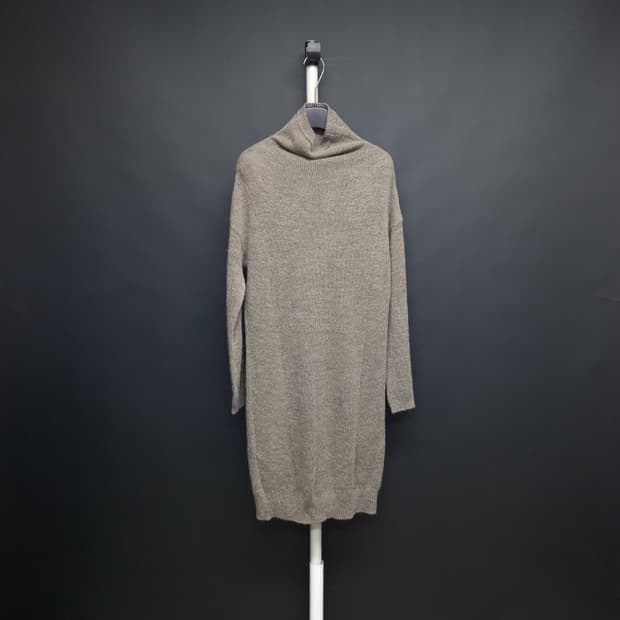 미샤 춘추동 모.알파카 하이넥 롱 원피스 55-33