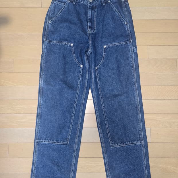 디스이즈네버댓 데님 카펜터 팬츠