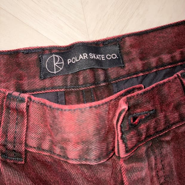 polarskate chino pants red