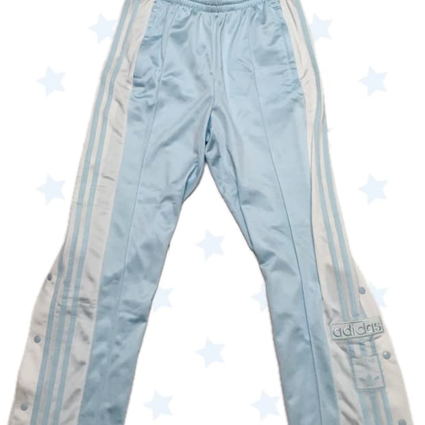 아디다스 아디브레이크 팬츠 스카이블루