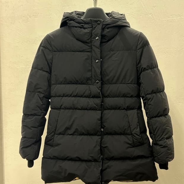 라코스테 덕다운 후드 패딩