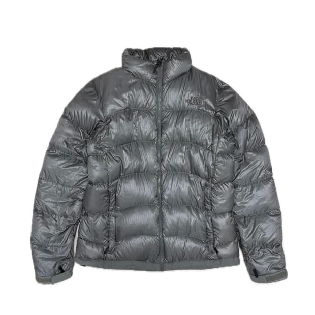 노스페이스 아콘카구아 경량 패딩 실버