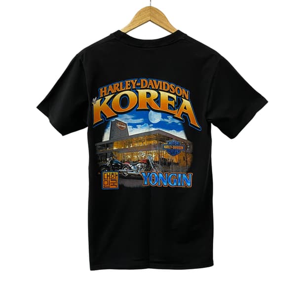 할리데이비슨 코리아 용인 한정판 반팔티셔츠(S)