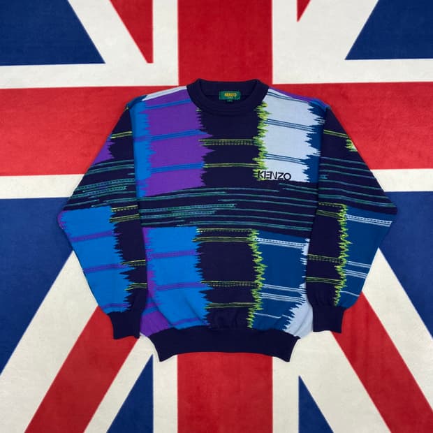 겐조 골프 니트 3 실측 M-L 