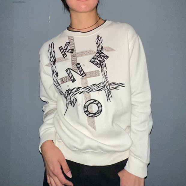 Kenzo littered knit