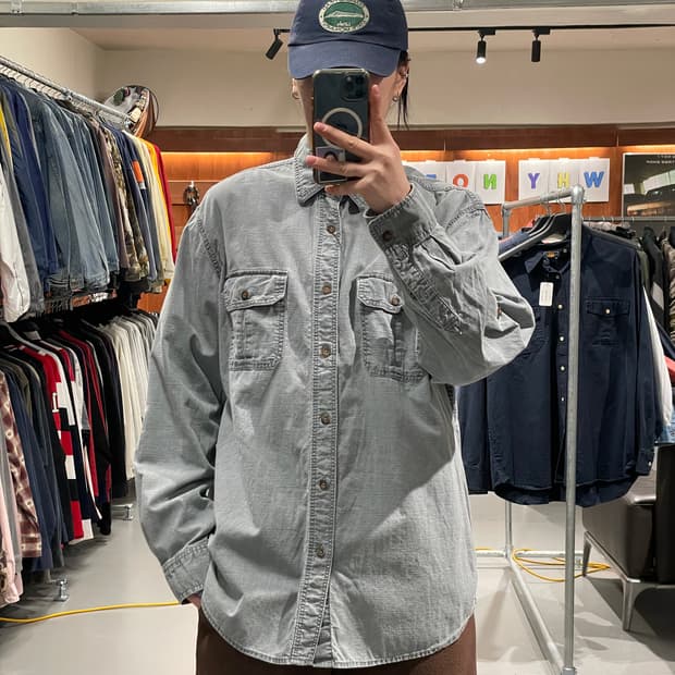 빈티지 워크 셔츠  