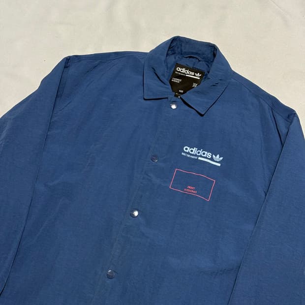 XL 아디다스 올드스쿨 나일론 코치 자켓 0127