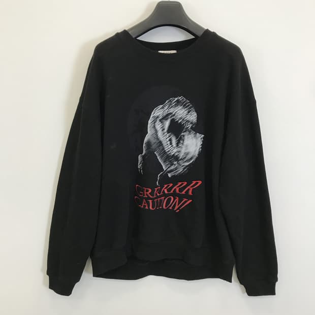 ETCE 공룡 자수 맨투맨 [M사이즈]