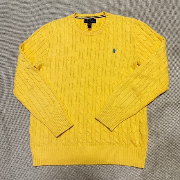 폴로 랄프로렌 케이블 니트