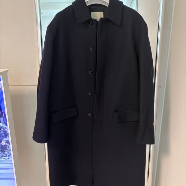 포터리 22fw 멜튼 울 맥 코트 2사이즈