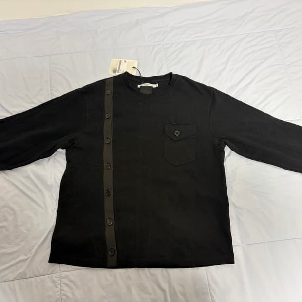 해칭룸 Volume Tee 블랙 새상품