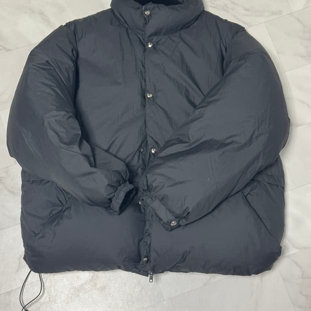 Youth Dethachable Snap Single Down Jacke