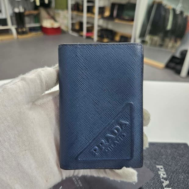 [정품] 프라다 빅로고 오거나이저 카드지갑