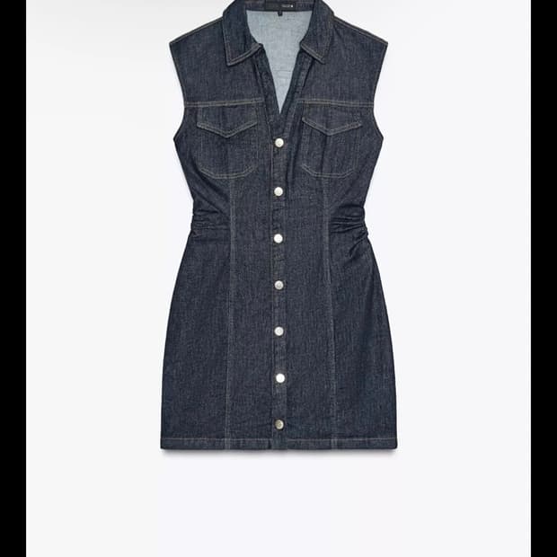 자라 Z1975 데님 미니 원피스 M