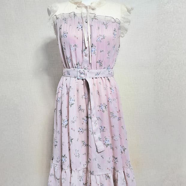 엑시즈팜 레이스 원피스 스나계 양산형