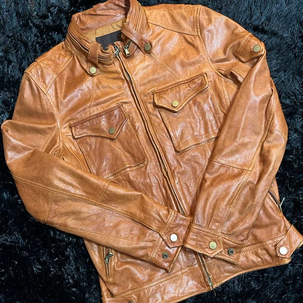 North Beach sheepskin jacket