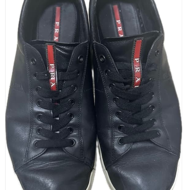 프라다 2000s 스포츠 레더 스니커즈 270