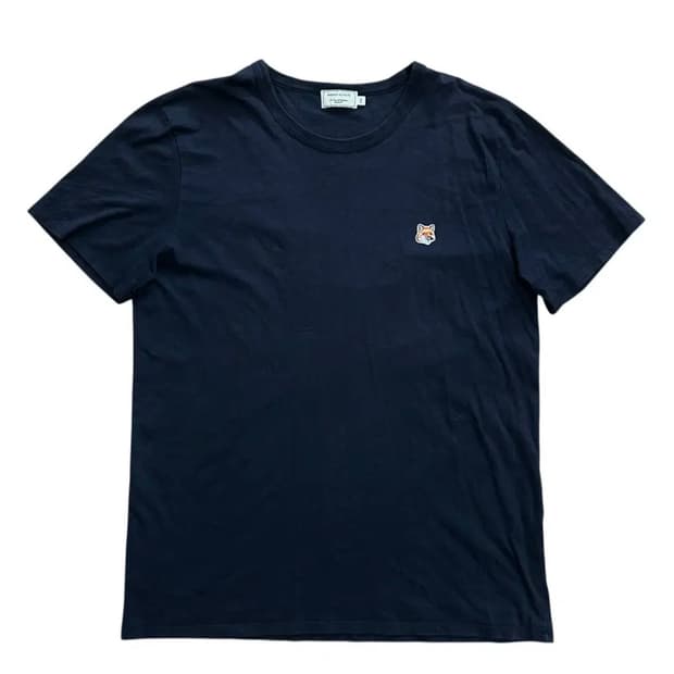 메종키츠네 네이비 폭스헤드 반팔(2XL)