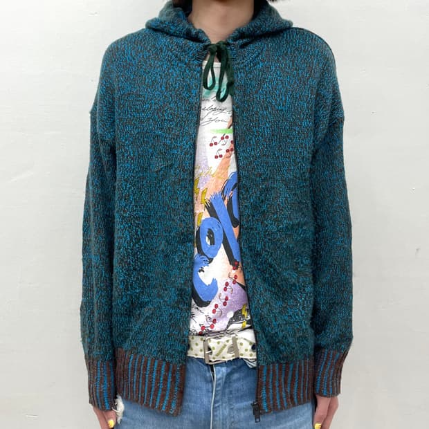 Marni Sea Hooded Zip-Up