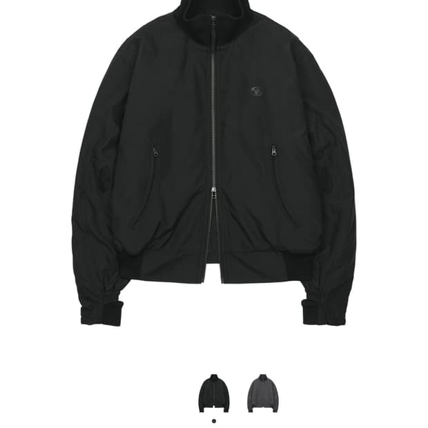 산산기어 봄버 자켓 블랙 2사이즈
