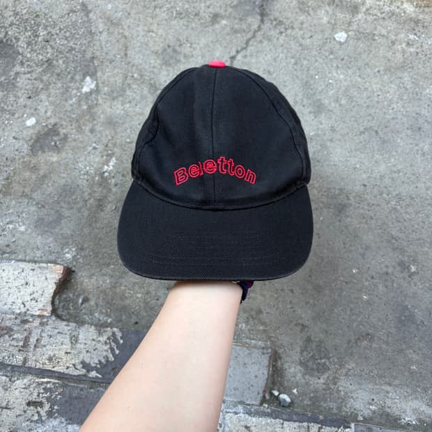 Benetton 베네통 볼캡 모자