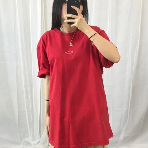 90s Oakley Software USA Logo Tee
