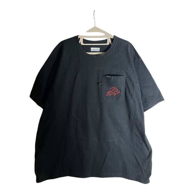 [Columbia] 컬럼비아 PFG 레드피쉬 포켓 프린팅 반팔티셔츠