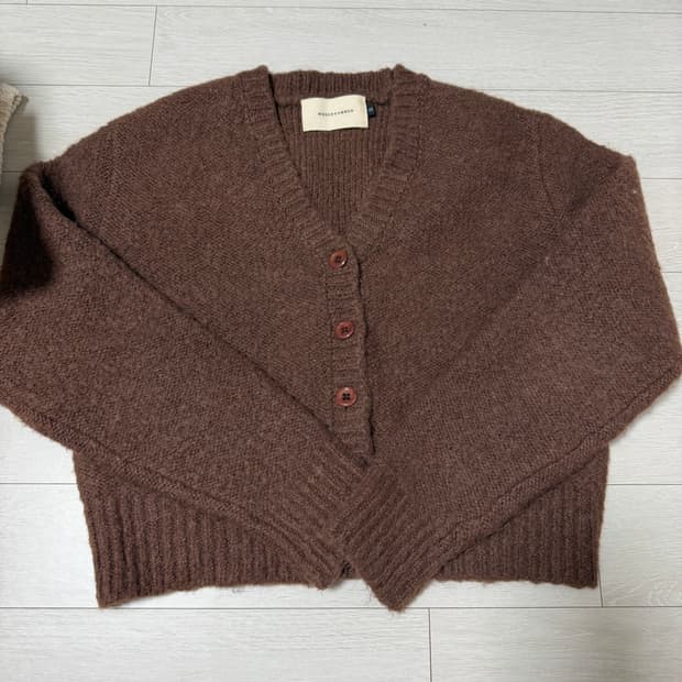 분더캄머 가디건 니트