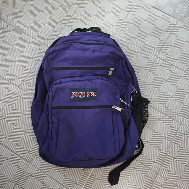 잔스포츠 빅 스튜던트 백팩 퍼플