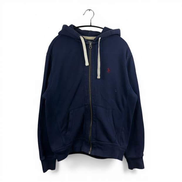 (M) 폴로 랄프로렌 레드포니 후드집업 네이비