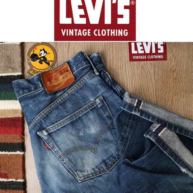 일본판 90s levis 리바이스 LVC 503BXX 빅E 셀비지 데님 