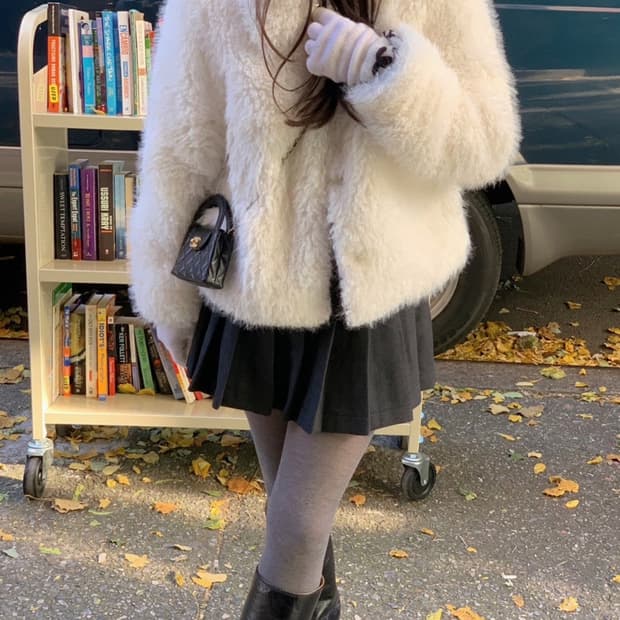 리즈 노엘 시어링 퍼자켓