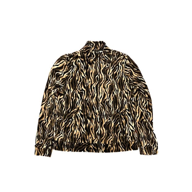 ZEBRA CROP JACKET