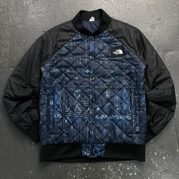 95-100 노스페이스 리버시블 퀼팅 자켓 