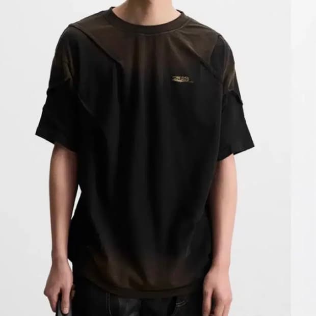 자라 x 앤더슨벨 워시드 플리티드 티셔츠  M