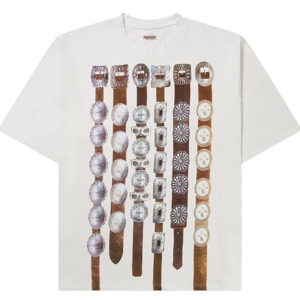 (네고가능)캐피탈 20 크루 티셔츠 화이트 Kapital 20 Crew