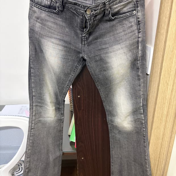 보헤미안서울 부츠컷 그레이 데님 M