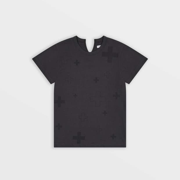 사파리스팟 1/2 Split Hem Plus T-Shirt (Wine)