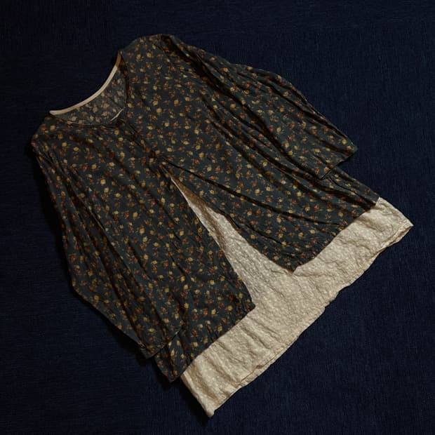 모리걸 플라워 패턴 원피스