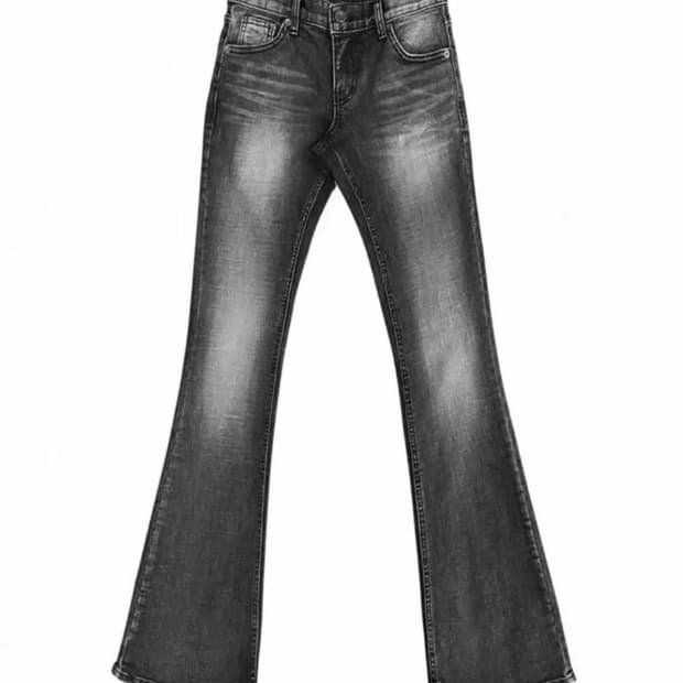 보헤미안서울 부츠컷 데님 그레이 M (2사이즈)